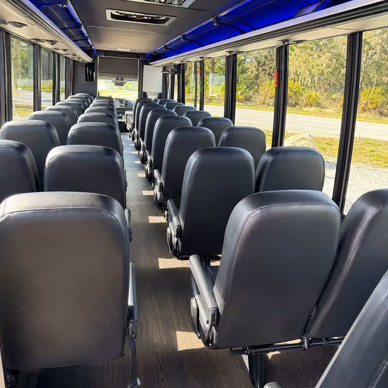flagstaff wedding transportation onboard seating